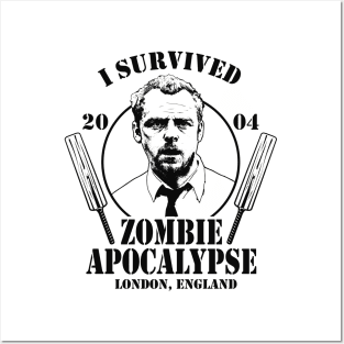 I Survived the Zombie Apocalypse Posters and Art